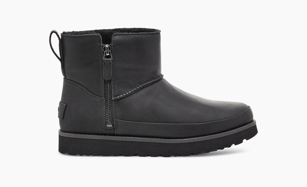 Ugg Mini Boots Canada - Ugg Women's Classic Zip Mini Black